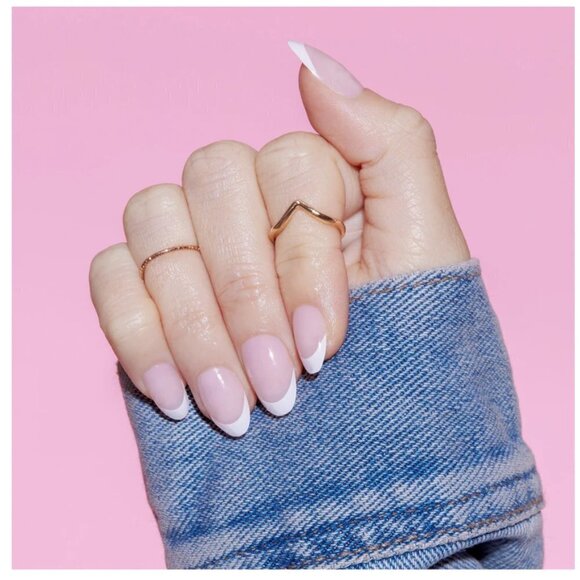 New 3 Packs OH SO SHINY NAIL TIPS - MODERN FRENCH TIP - Picture 2 of 4